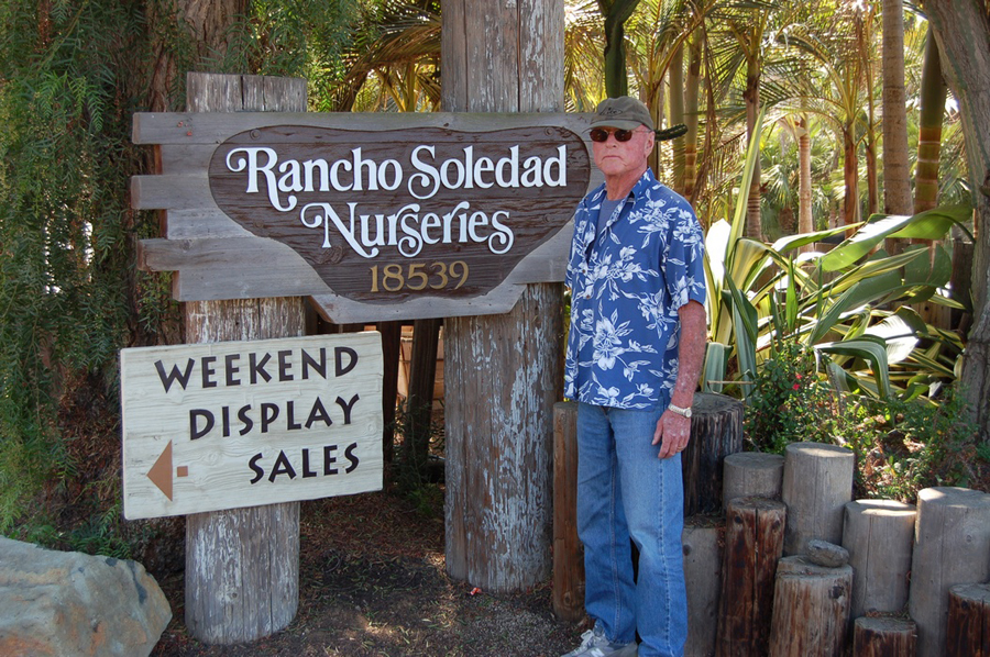 Jerry Hunter , Founder of Rancho Soledad Nurseries